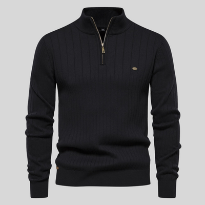 Antonio™ - Knitted Zip-Up Sweater