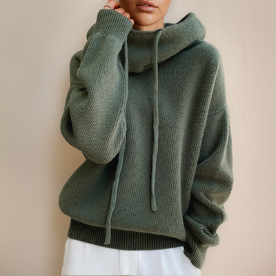 CHARLOTTE™ | ELEGANT SWEATER WITH MERINO WOOL COLLAR